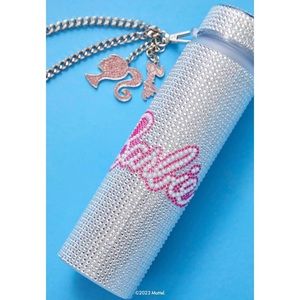 BARBIE X FOREVER 21 Rhinestone Water Bottle NEW NIB